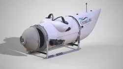 OceanGate Titan Submarine Model 3D model