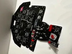 P51 mustang NEW Hight definition work  Cockpit Carf 3D print model