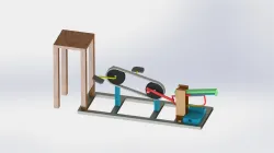 Paddle Operated Saw