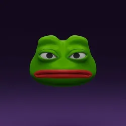 Pepe the Frog - Angry Pepe Expression Head Model Low-poly 3D model