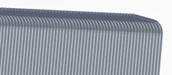 Pipe membrane wall of a furnace.