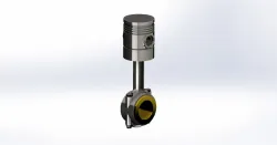 Piston & Connecting rod for I.C.E