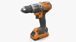 Power Drill Low-poly 3D model