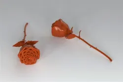 Printable Rose 3D print model
