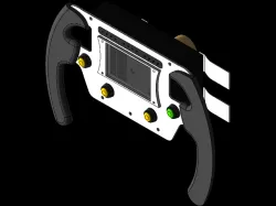 Racing steering wheel