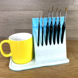 Read and Paint Station