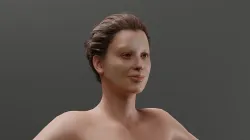 Realistic Female - Nina 3D model