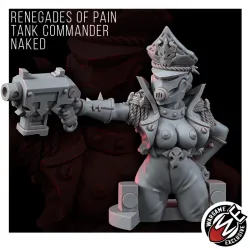 RENEGADES OF PAIN TANK COMMANDER (PIN-UP)