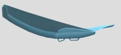rigid handle wingfoil