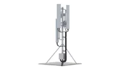 Rooftop Cell Phone Tower 3 3D model