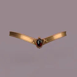 SAILOR MOON TIARA - REGULAR AND CRYSTAL VERSION 3D print model