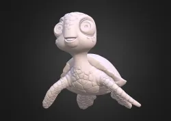 Sea Turtle 3D print model