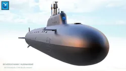 Severodvinsk Submarine 3D Print Model 3D print model