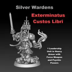 Silver Wardens Custos Libri (presupported)