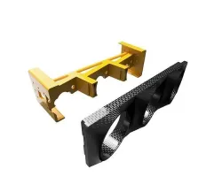 Single DIN Triple Gauge Panel 3D print model