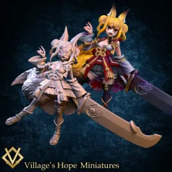 Six sword demon - Crazy fox girl