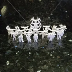 Skeleton Army Recruits: Mages and Demons