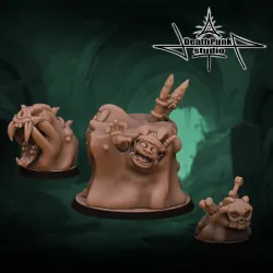 Slime ooze monsters & Gelatinous cube