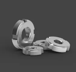 Slotted Round Nut M10 - M20