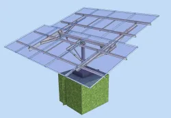 SOLAR SUBMERSIBLE PUMP STRUCTURE