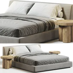 Solftland Bed 3D model