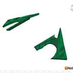 Space Elf Gravtank Upgrade- Wings