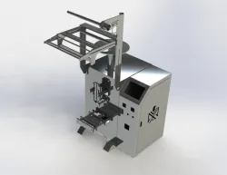 The structure of vertical packing machine