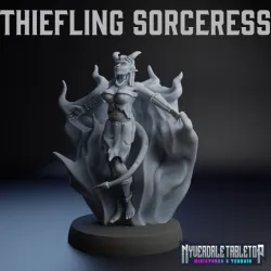 Thiefling Sorceress