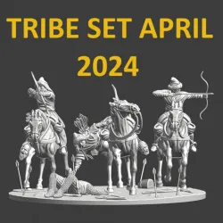 TRIBE SET APRIL 2024 - Steppe Warriors