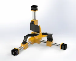 Tripteron robot