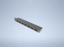 USB HUB DUB-H7 black dub-h7_e1a