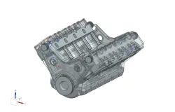 V8 engine(MODEL)