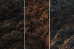 Volcanic Lava Rock Terrain Game Textures Texture