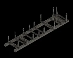 VW Barndoor frame jig