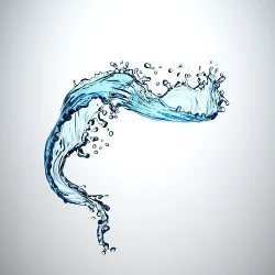 Water splash 3D model