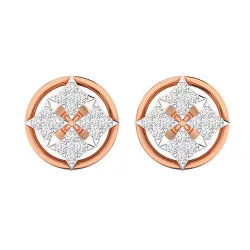 Women Stud Earrings STL JCD OBJ FBX Renders Details 3D print model