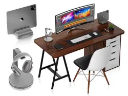 Work Space LG and Apple For Editors 3D model
