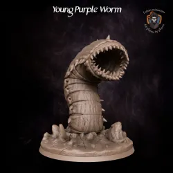 Young Purple Worm