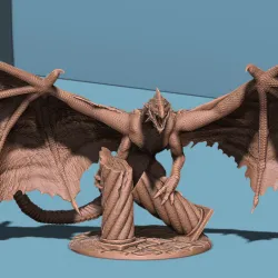 Young White Dragon