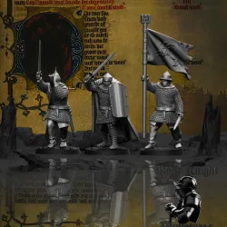 13th century - Lithuanian Warriors Command Group