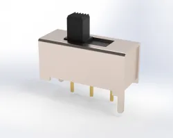 2 Position Slide Switch, Vertical