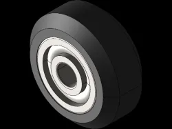 3D printer roller