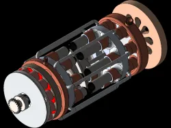8 Cylinder Stirling Engine
