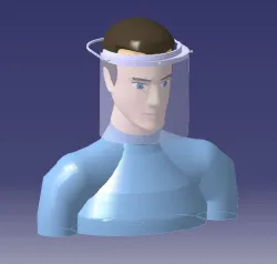 Adjustable Face Sheild