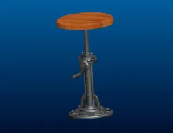 Adjustable industrial  seat