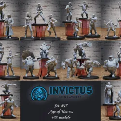 Age of Heroes Set / Hero & Villain Encounter / Street Thugs Collection / Pre-Supported
