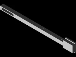 Airsoft M203 Barrel latch and extension