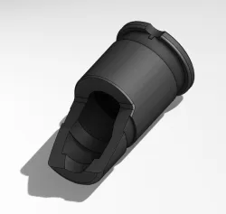 AK-47 flash hider yugo M70 slant flash hider muzzle brake