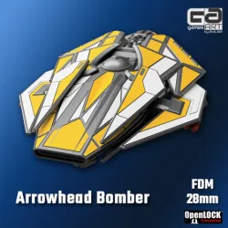 Arrowhead Bomber - 28mm scale