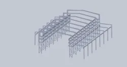 Assemblage Structure of Building with SOLIDWORKS